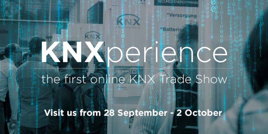 Baner informacyjny związany z wydarzeniem KNXperience od 28 Września do 2 Października